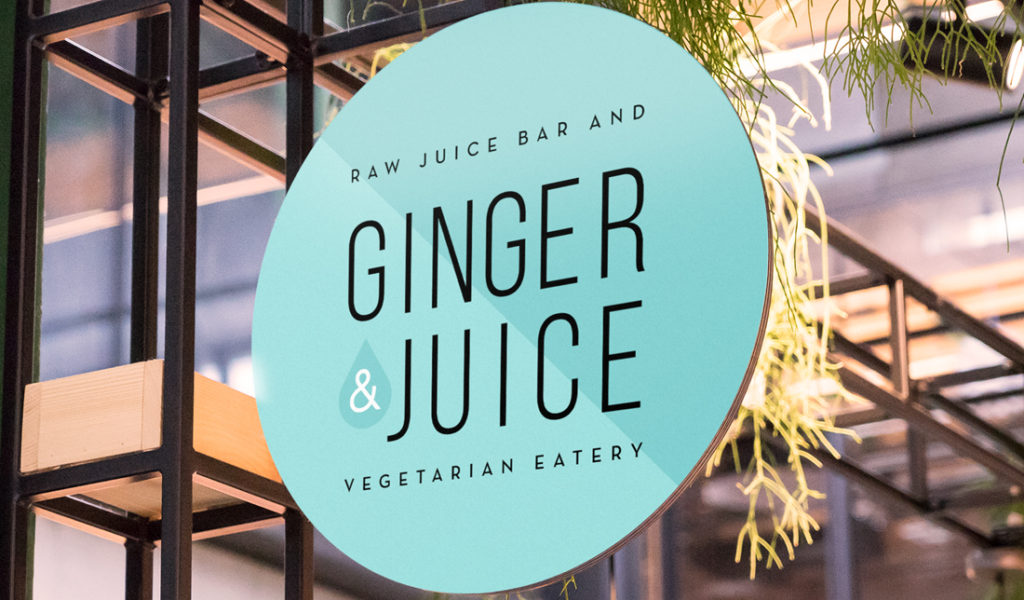 Ginger + Juice Raw Juice Bar + Vegetarian Eatery Super Deluxe Creative
